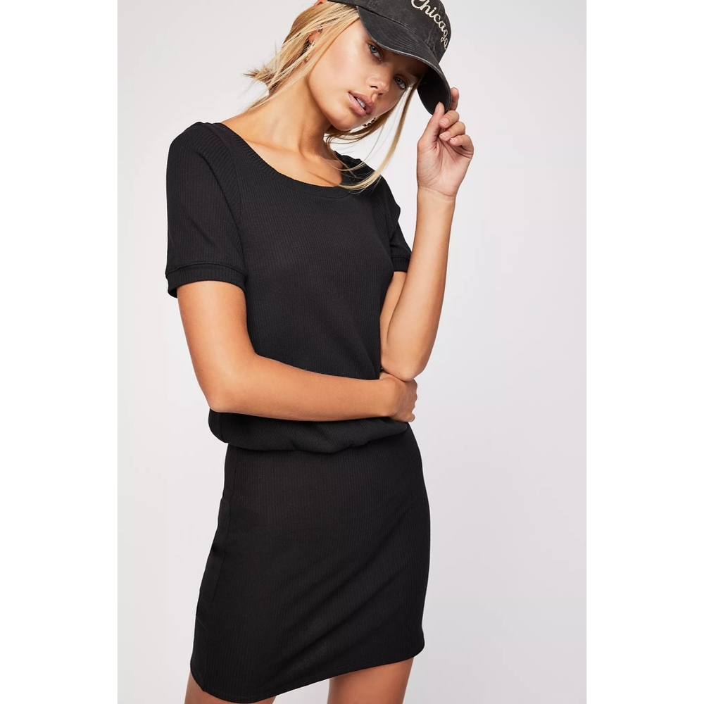 Free People Happy Hour Mini Dress